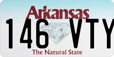 AR license plate 146VTY