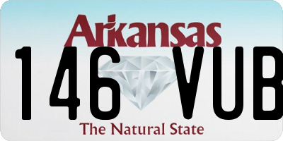 AR license plate 146VUB