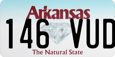 AR license plate 146VUD