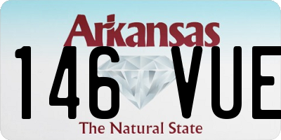 AR license plate 146VUE