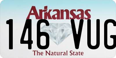 AR license plate 146VUG