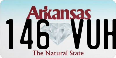 AR license plate 146VUH
