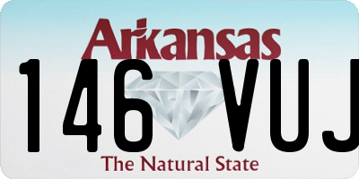 AR license plate 146VUJ