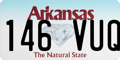 AR license plate 146VUQ