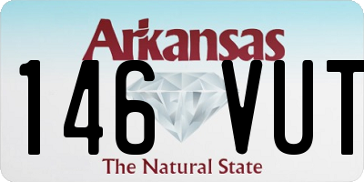 AR license plate 146VUT