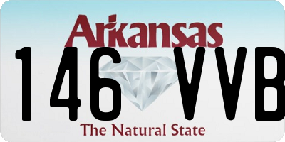 AR license plate 146VVB