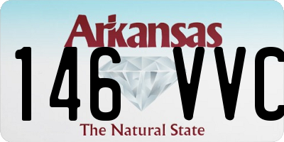 AR license plate 146VVC