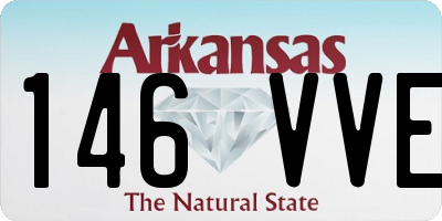 AR license plate 146VVE