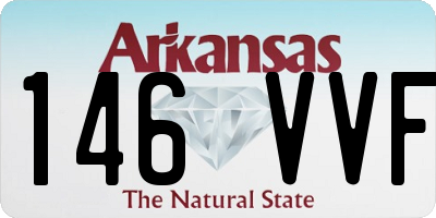 AR license plate 146VVF