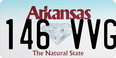 AR license plate 146VVG