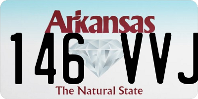 AR license plate 146VVJ