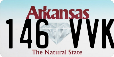 AR license plate 146VVK
