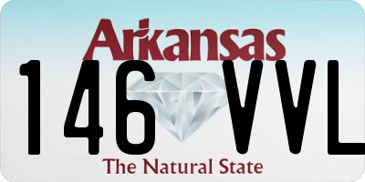 AR license plate 146VVL