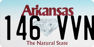 AR license plate 146VVN