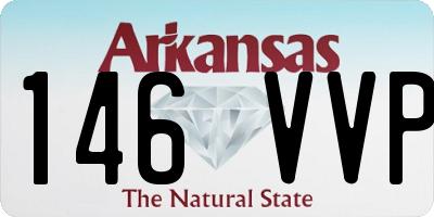 AR license plate 146VVP