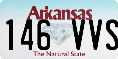 AR license plate 146VVS