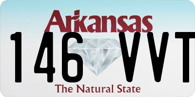 AR license plate 146VVT