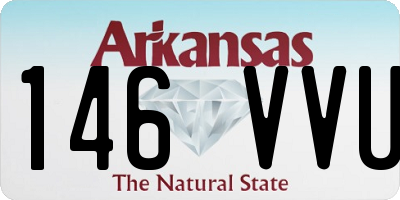 AR license plate 146VVU