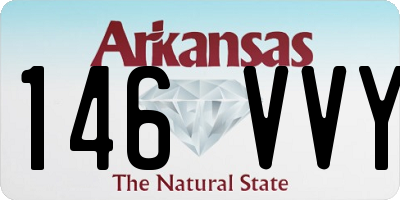 AR license plate 146VVY