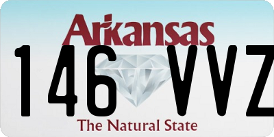 AR license plate 146VVZ