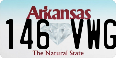 AR license plate 146VWG