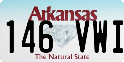AR license plate 146VWI