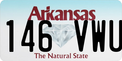 AR license plate 146VWU