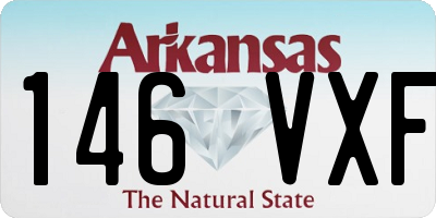 AR license plate 146VXF