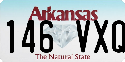 AR license plate 146VXQ