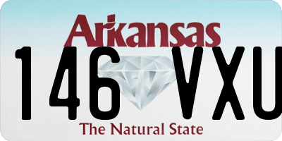 AR license plate 146VXU
