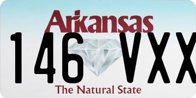 AR license plate 146VXX