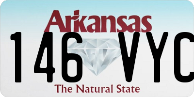AR license plate 146VYC