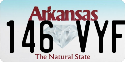 AR license plate 146VYF