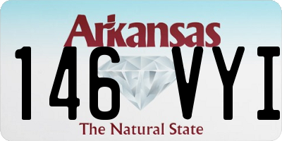 AR license plate 146VYI