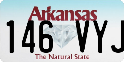AR license plate 146VYJ