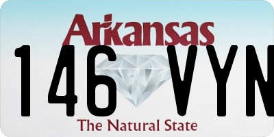 AR license plate 146VYN