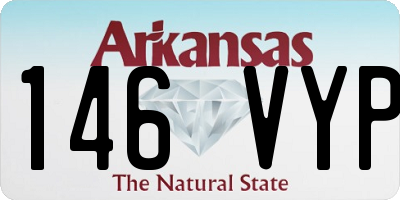 AR license plate 146VYP