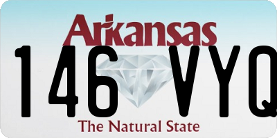 AR license plate 146VYQ