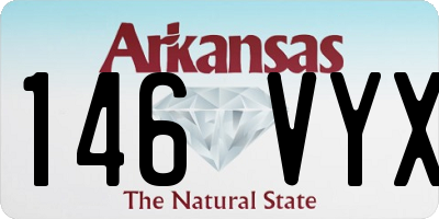 AR license plate 146VYX