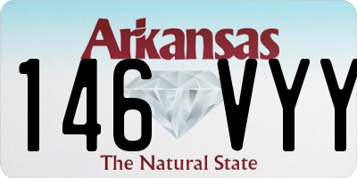 AR license plate 146VYY