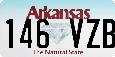 AR license plate 146VZB