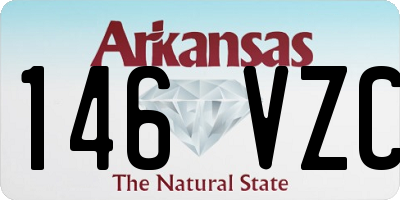 AR license plate 146VZC