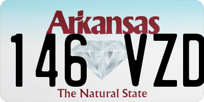 AR license plate 146VZD