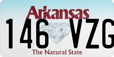 AR license plate 146VZG
