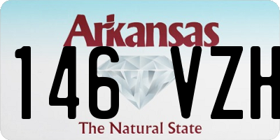 AR license plate 146VZH