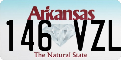 AR license plate 146VZL