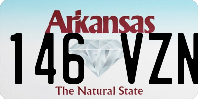 AR license plate 146VZN