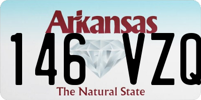AR license plate 146VZQ