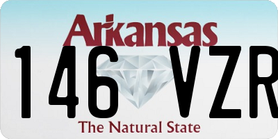 AR license plate 146VZR