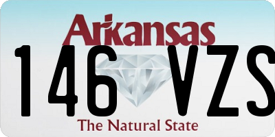 AR license plate 146VZS